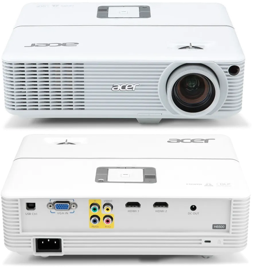 Замена лампы Acer H6500